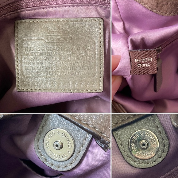 Coach RARE Custom Madison Maggie Shoulder Bag 17777 - Picture 3 of 17